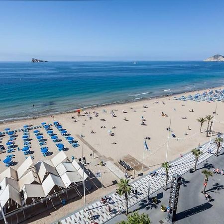Levante Beach Front Of The Sea Estacha 베니돔 외부 사진